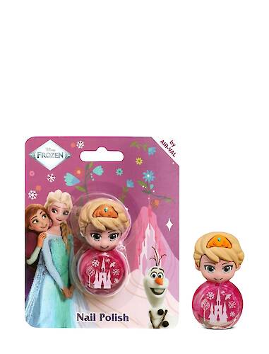 Frozen Nail Polish With 3D Cap - Pink