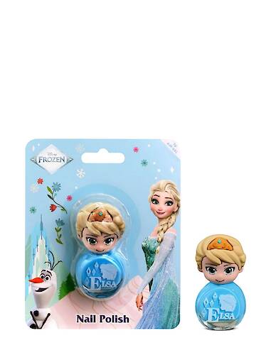 Frozen Nail Polish With 3D Cap - Blue