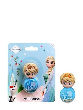 Frozen Nail Polish With 3D Cap - Blue