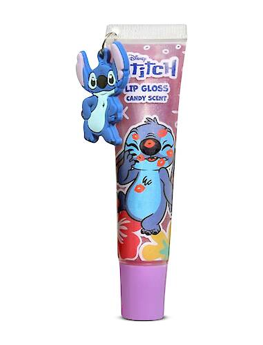 Stitch Lip Gloss Purple With Charm