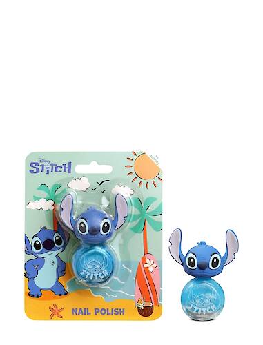 Stitch Nail Polish With 3D Cap Blue