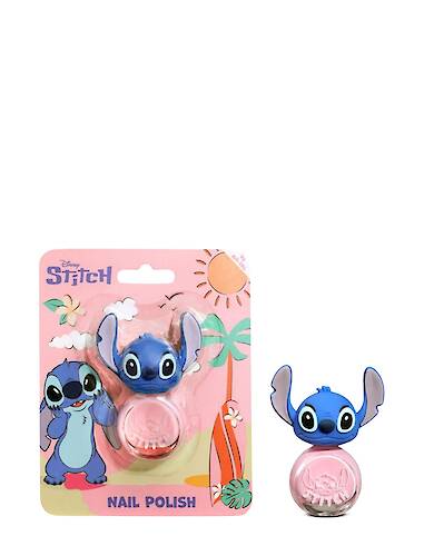 Stitch Nail Polish With 3D Cap Light Pink