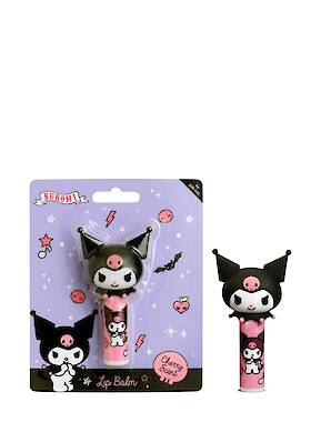 Kuromi Lip Balm With 3D Cap