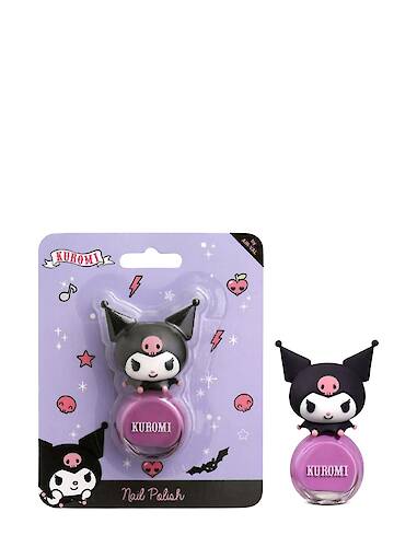 Kuromi Nail Polish Purple With 3D Cap