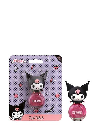 Kuromi Nail Polish Pink With 3D Cap